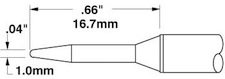 Solder Tip, Smart Heat PowerTips, STTC-844Metcal  